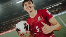 Mitchell Baker top skor FIFA ASEAN Cup 2026 dengan torehan lima gol. (Foto: IG @timnasindonesia)