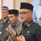 Menhaj Mochamad Irfan Yusuf saat kegiatan di Taman Sultan Hasanuddin, Kabupaten Gowa, Sulawesi Selatan, Sabtu (17/10/2026). (Foto: Kemenhaj)