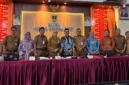 Pemko Padang mempresentasikan komitmen dan capaian keterbukaan informasi publik pada kegiatan Monitoring dan Evaluasi Keterbukaan Informasi Badan Publik se-Sumbar 2026 di Aula Kantor Bappeda Sumbar, Selasa (20/10/2026). (Foto: Pemko Padang)