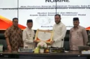 Wali Kota Padang Fadly Amran didampingi Wakil Wali Kota Maigus Nasir saat monthly meeting di Ruang Abu Bakar Ja'ar, Balai Kota Padang, Aie Pacah, Senin (12/10/2026). (Foto: Pemko Padang)