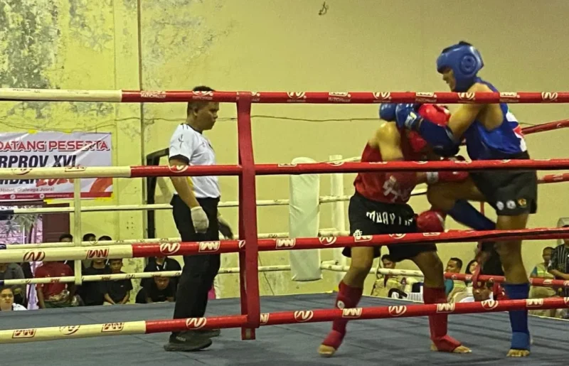 Muaythai Kota Padang menargetkan 8 emas di Porprov Sumbar 2026. (Foto: Pemko Padang)