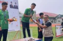 Muhammad Fakhri Ramadan meraih emas lompat tinggi pada Porprov Sumbar 2026. (Foto: Pemko Padang)