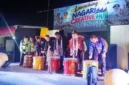 Wakil Gubernur Sumbar Vasko Ruseimy bersama Bupati Dharmasraya Annisa Suci Ramadhani meluncurkan Nagari Creative Hub (NCH) di Nagari Sungai Duo, Kecamatan Sitiung, Jumat malam (30/10/2026). (Foto: Adpsb)