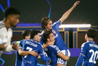 Nico Paz menjadi bintang kemenangan Como setelah mencetak dua gol dan menyumbang satu assist. (Foto: IG @comofootball)