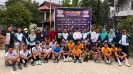 Padang Volleyball Championship 2026 resmi bergulir di 11 kecamatan se-Kota Padang. (Foto: Ist)
