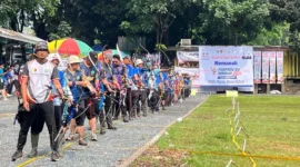 Atlet panahan Kota Padang meraih 32 medali di Porprov XVI Sumbar 2026. (Foto: Pemko Padang)