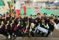 Tim Paski MTsN 3 Padang meraih Juara Utama 2 dan Danton Terbaik 1 di Kejurda FORBASI Sumbar 2026, sekaligus lolos ke kejurnas. (Foto: Pemko Padang)