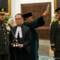 Presiden Prabowo melantik Maruli Simanjuntak sebagai Wakil Panglima TNI dan Tandyo Budi Revita sebagai KSAD di Istana Kepresidenan, Kamis (15/10/2026). (Foto: YouTube Setpres)