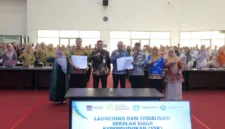 Sekdako Padang Raju Minropa saat Peluncuran dan Sosialisasi SSK Tingkat Kota Padang 2026 di Ruang Bagindo Aziz Chan, Balai Kota Padang, Kamis (15/10/2026). (Foto: Pemko Padang)