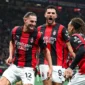 Pemain AC Milan merayakan gol ke gawang Atalanta. (Foto: IG @acmilan)