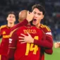 Pemain AS Roma merayakan gol ke gawang Slovan Bratislava pada matchday ketiga Liga Champions, Rabu (21/10/2026) dini hari WIB. (Foto: IG @officialasroma)
