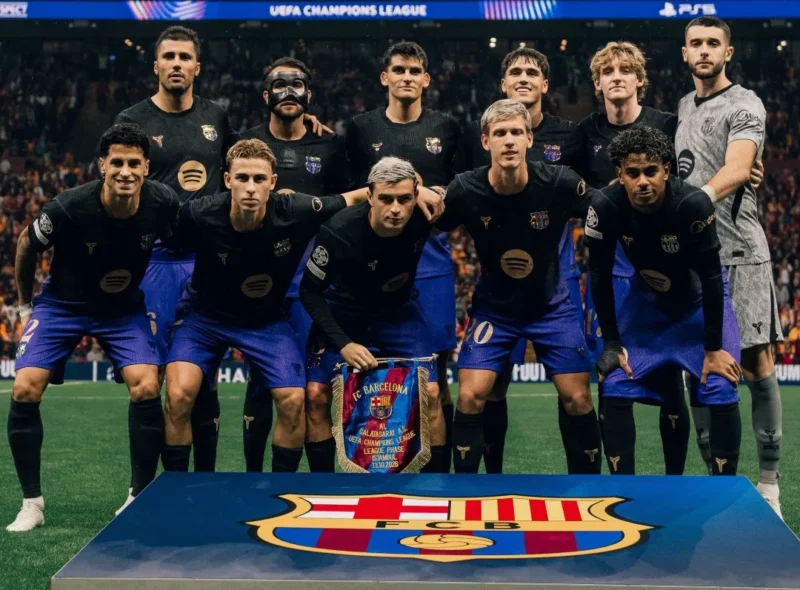 Barcelona puncaki klasemen Liga Champions 2026/2027, sementara MU turun ke posisi ketujuh. (Foto: IG @fcbarcelona)