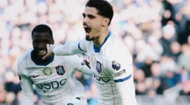 Pemain Chelsea merayakan gol ke gawang Everton. (Foto: IG @chelseafc)