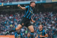 Pemain Inter Milan merayakan gol ke gawang Parma. (Foto: IG @inter)