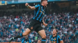 Pemain Inter Milan merayakan gol ke gawang Parma. (Foto: IG @inter)