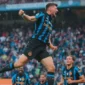 Pemain Inter Milan merayakan gol ke gawang Parma. (Foto: IG @inter)