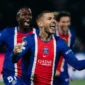 Pemain PSG merayakan gol ke gawang Barcelona dalam laga lanjutan Liga Champions di Parc des Princes, Rabu (21/10/2026) dini hari WIB. (Foto: IG @psg)