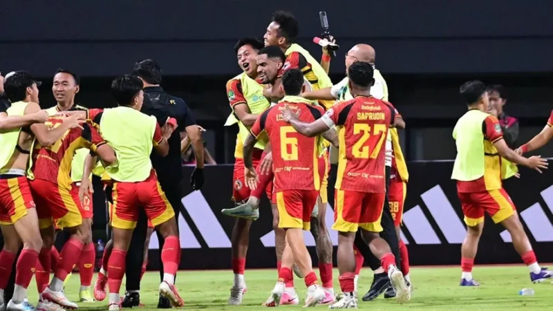 Semen Padang FC mengamankan tiga poin setelah menundukkan Sumsel United dengan skor 1-0 dalam lanjutan pekan kedelapan Pegadaian Championship 2026/27, Jumat (30/10/2026). (Foto: ileague.id)