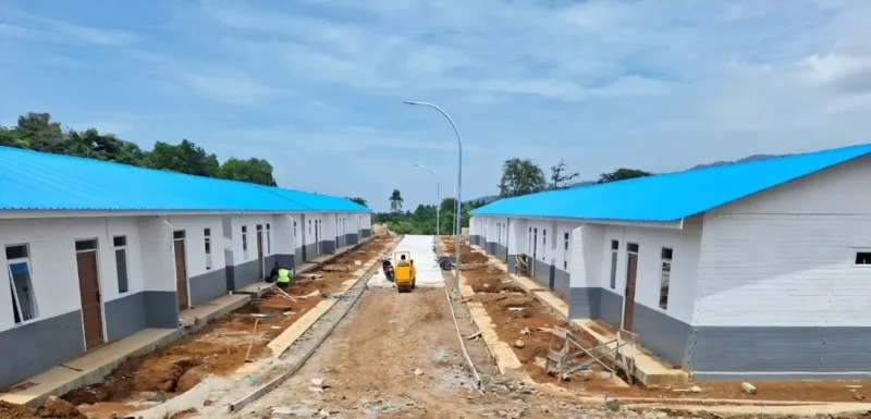 Pemko Padang menargetkan 523 unit hunian tetap rampung pada 2027. Pembangunan tersebar di Balai Gadang, Sungkai, dan Kampung Lalang. (Foto: Pemko Padang)