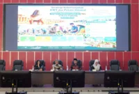 Dinas Perikanan dan Pangan Padang menggelar Rapat Strategi Keberlanjutan KWT dan Petani Milenial Terdampak Bencana di Gedung Bagindo Aziz Chan Balai Kota Padang Aie Pacah, Jumat (16/10/2026). (Foto: Pemko Padang)