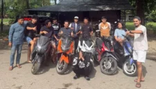 Polda Sumbar mengamankan para pelaku bersama barang bukti. (Foto: Polda Sumbar) 