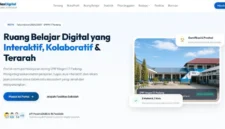 SMPN 17 Padang menjadi sekolah percontohan dalam uji coba awal pengembangan dan implementasi LMS Ruang Kelas Digital. (Foto: Pemko Padang)