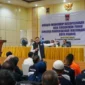 Wali Kota Padang Fadly Amran saat penutupan Workshop Kesiapsiagaan Bencana bagi pengurus LPM se-Kota Padang di Asrama Haji Padang, Rabu (28/10/2026). (Foto: Pemko Padang)