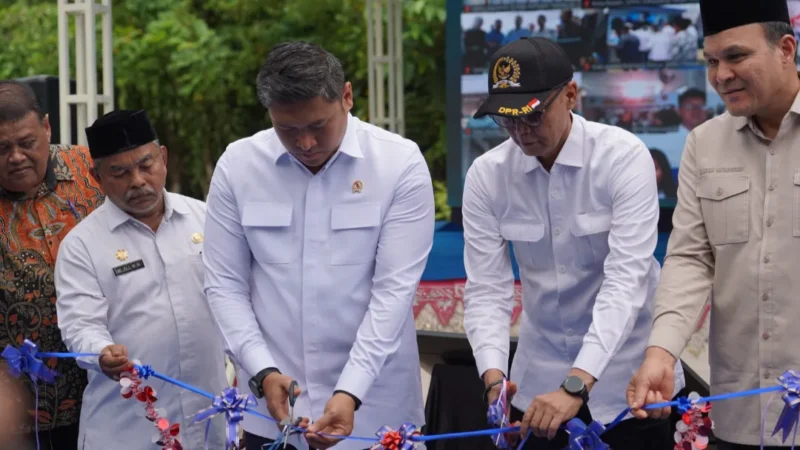 Kepala BGN Sudaryono meresmikan 980 SPPG di wilayah 3T secara serentak di 16 provinsi, Rabu (14/10/2026). (Foto: Biro Hukum dan Humas BGN)