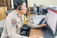 Polda Sumbar siagakan personel SPKT 24 jam untuk melayani laporan darurat dan pengaduan masyarakat melalui Call Center 110. (Foto: Polda Sumbar)