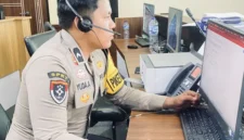 Polda Sumbar siagakan personel SPKT 24 jam untuk melayani laporan darurat dan pengaduan masyarakat melalui Call Center 110. (Foto: Polda Sumbar)