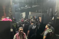 Polda Sumbar merazia belasan tempat hiburan malam di Padang, Sabtu (24/10/2026) malam. (Foto: Polda Sumbar)