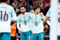 Portugal mengalahkan Denmark 4-2 pada laga Grup 4 UEFA Nations League. (Foto: IG @portugal)