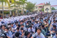 Suasana pembukaan Pra OSN ke-1 tingkat SMP/MTs se-Sumbar 2026 di SMPN 25 Padang. (Foto: Pemko Padang)