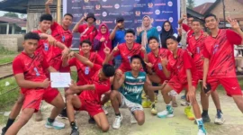 Pra-PVC 2026 di Kota Padang rampung. Atlet voli U-19 putra dan putri bersiap memperebutkan Piala Wali Kota. (Foto: Ist)