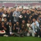 Presiden FIFA Gianni Infantino bersama Ketum PSSI Erick Thohir meninjau Stadion Utama GBK untuk persiapan FIFA ASEAN CUP 2026, Senayan, Jakarta Pusat, Minggu (4/10) malam. (Foto: Raiky/Kemenpora.go.id)