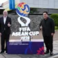 Presiden FIFA Gianni Infantino tiba di Indonesia, Minggu (4/10) sore dan disambut langsung oleh Ketua Umum PSSI Erick Thohir. (Foto: Herry/Kemenpora.go.id)