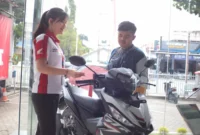 PT Menara Agung menghadirkan promo pembelian Honda Supra GTR150. (Foto: PT Menara Agung)