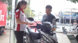 PT Menara Agung menghadirkan promo pembelian Honda Supra GTR150. (Foto: PT Menara Agung)