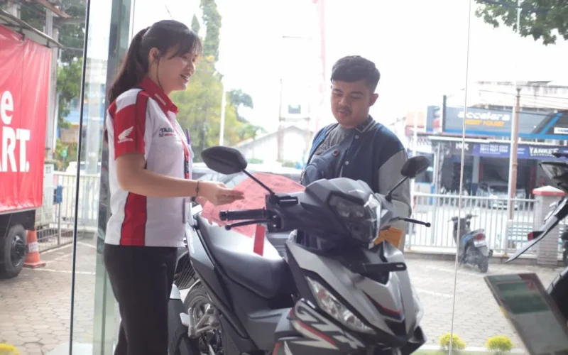 PT Menara Agung menghadirkan promo pembelian Honda Supra GTR150. (Foto: PT Menara Agung)