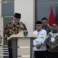 Ketua DPRD Sumbar Muhidi menghadiri Rapat Koordinasi Penguatan Tata Kelola Pemerintahan Daerah dan Pencegahan Korupsi di Auditorium Istana Gubernur Sumbar, Kamis (8/10/2026). (Foto: Ist)