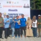 Raysa Razelin Alhabi meraih emas pertama renang Payakumbuh di Porprov Sumbar 2026 lewat nomor 400 meter gaya bebas putri. (Foto: MC Payakumbuh)