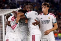 Real Madrid comeback dramatis dan menang 4-3 atas AS Roma di Liga Champions setelah tertinggal 1-3. (Foto: IG @realmadrid)