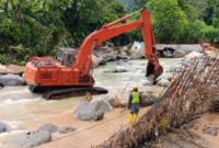 Kementerian PU mempercepat perbaikan SPAM di Kota Padang setelah banjir pada 9–10 Oktober 2026 merusak sejumlah infrastruktur air bersih. (Foto: Kementerian PU)