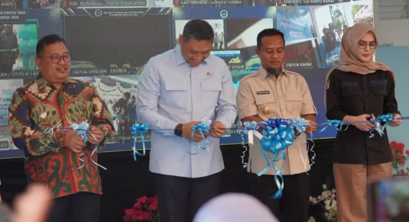 Kepala BGN Sudaryono meresmikan SPPG Wilayah 3T dan Prevalensi Stunting Tinggi di 16 Provinsi Indonesia Timur. (Foto: Biro Hukum dan Humas BGN)