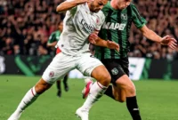 AC Milan gagal membawa pulang kemenangan saat bertandang ke markas Sassuolo pada pekan keenam Serie A 2026/2027. (Foto: IG @acmilan)