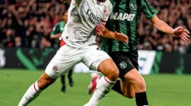 AC Milan gagal membawa pulang kemenangan saat bertandang ke markas Sassuolo pada pekan keenam Serie A 2026/2027. (Foto: IG @acmilan)