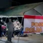 Satbrimob Polda Sumbar menyiagakan posko kesehatan dan SAR di Lumin Park, Padang. (Foto: Polda Sumbar)