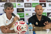 Pelatih Semen Padang FC, Stefano Cugurra saat konferensi pers jelang laga melawan Sumsel United. (Foto: MO Semen Padang FC)