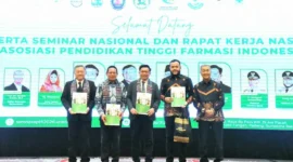 Wali Kota Padang Fadly Amran menghadiri Seminar Nasional dan Kongres Tahunan APTFI di The ZHM Premiere Padang, Jumat (9/10/2026). (Foto: Pemko Padang)