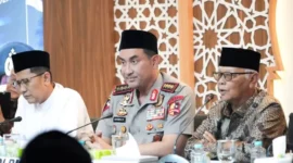 Silaturahim Kapolri Jenderal Polisi Suyudi Ario Seto ke Kantor MUI Pusat di Menteng, Jakarta Pusat, Selasa (13/10/2026). (Foto: MUI Digital)